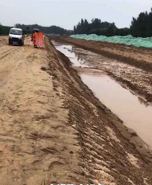徐州丰县河道降水